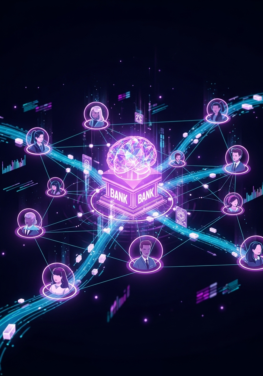 Comparativa entre las finanzas descentralizadas (DeFi) y la banca tradicional.